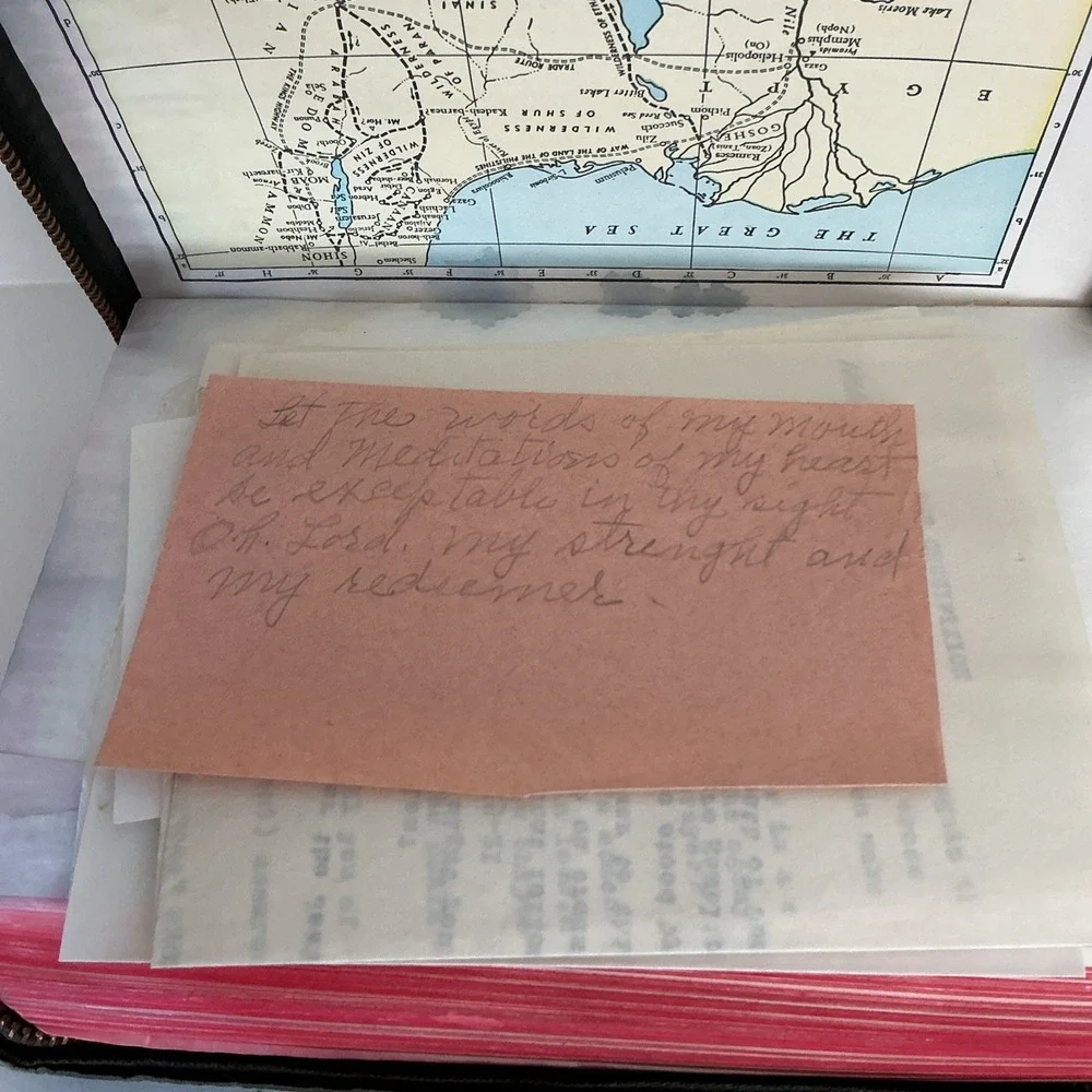 VTG Holy Bible KJV Concordance Red Letter Edition Zipper World Publishing Co.